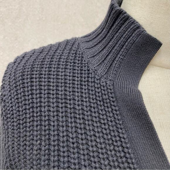 Talbots‎ Petites black knit 3/4 sleeve cropped cardigan sweater Size Petite - Picture 2 of 15